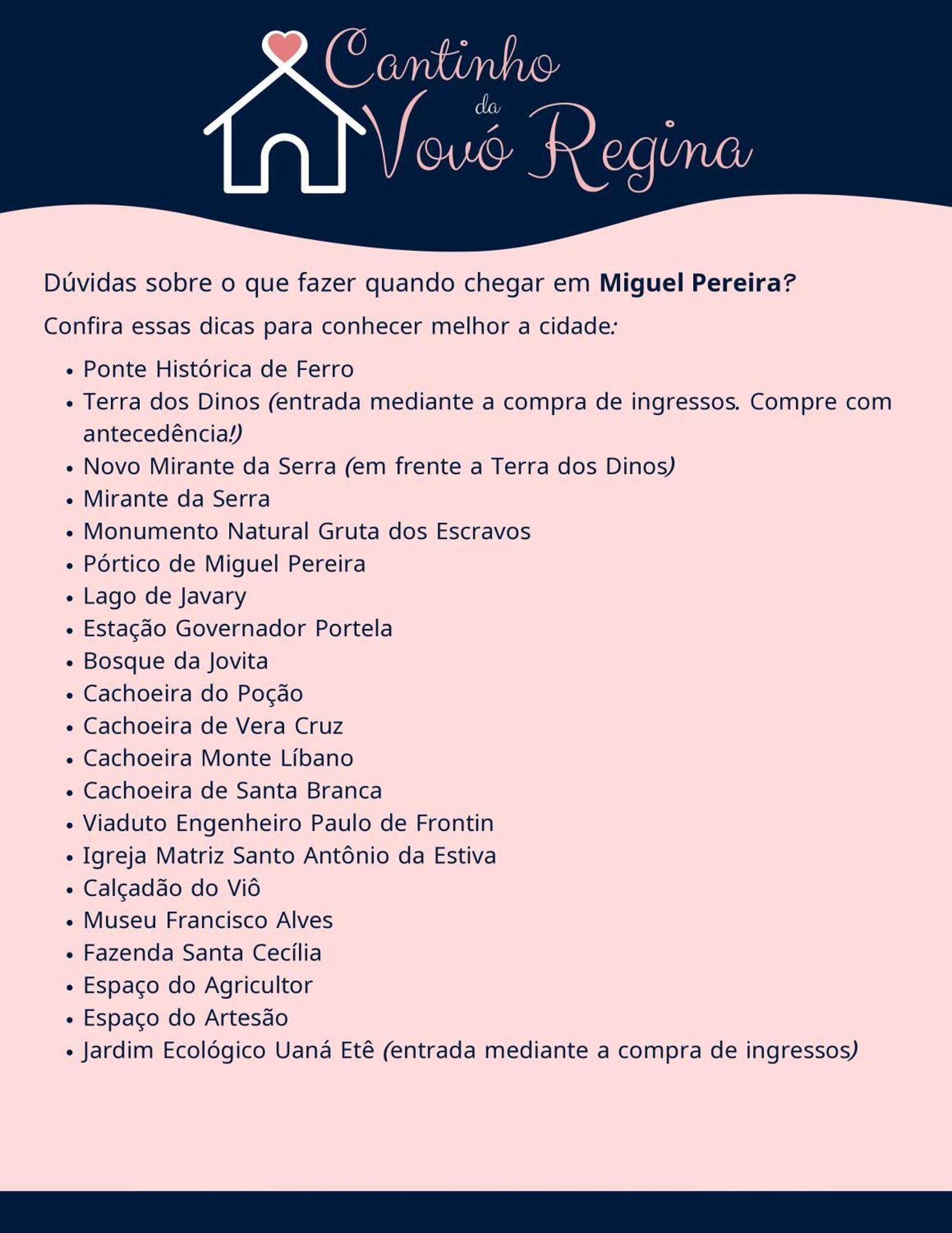 Cantinho Da Vovo Regina Miguel Pereira Exterior photo